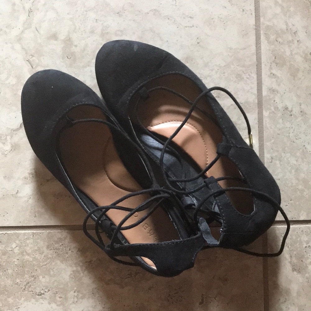 Lace up moccasins